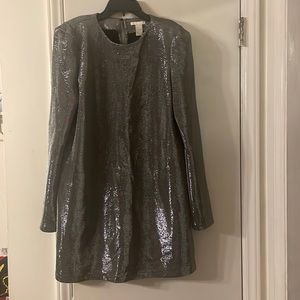 Silver dress